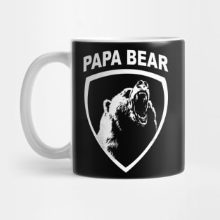 Papa Bear Fathers Day Gifts Mug